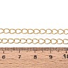 Handmade 304 Stainless Steel Twisted Chain/Curb Chain STAS-P204-02G-3