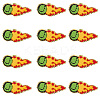 Polyester Iron on/Sew On Patches PATC-WH20005-16C-1