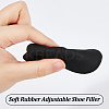 6 Pairs EVA Non-Slip Ball-of-Foot Cushions and 6 Pairs Rubber Adjustable Shoe Filler AJEW-HS0001-16-3