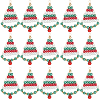 20Pcs Baking Paint Pearlized Glass Pearl Pendants FIND-SC0020-38-1