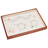Rectangle Spray Painted Wooden Jewelry Display Trays FIND-WH0152-187A-1