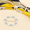 4Pcs 2 Styles Alloy Rhinestone Buckles AJEW-LP0010-55-3