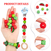 7 Style Food Grade Eco-Friendly Silicone Beads SIL-CA0001-29-6