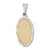 304 Stainless Steel Pendants STAS-S162-09GP-1