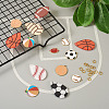 DIY Sports Themed Pendants Jewelry Making Finding Kits DIY-PJ0001-35-6