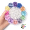 13 Style Spray Painted ABS Plastic Imitation Pearl Beads OACR-YW0001-41-4