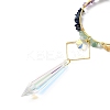 Natural Mixed Stone Chips Hanging Ornaments G-Z051-01H-4