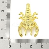 Brass Micro Pave Cubic Zirconia Pendants KK-R159-11G-01-3