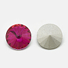 Pointed Back Glass Rhinestone Cabochons RGLA-T086-14mm-09-2