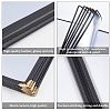 A4 Plastic Menu Book Protector AJEW-WH0237-11-4