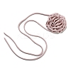 Fabric Rose Tie Choker Necklaces for Women LS-NJEW-Z022-01L-2