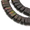 Electroplated Non-magnetic Synthetic Hematite Beads Strands G-C106-B01-05A-3