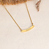 201 Stainless Steel Pendant Nacklaces AQ4914-3-1