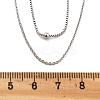 Brass Double Layer Necklaces NJEW-D302-52P-4