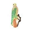 Bird Zinc Alloy Rhinestone Pins JEWB-S027-03G-B-1