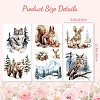 3 Sheets 3 Styles PVC Waterproof Decorative Stickers DIY-WH0404-335-6