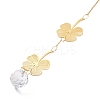 Faceted Glass Sun Catcher Pendant Decorations AJEW-A037-06G-3