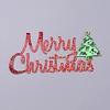Christmas Tree & Merry Christmas Shape Cupcake Cake Topper Decoration DIY-I032-20-2