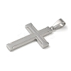 304 Stainless Steel Pendants STAS-G346-17P-2