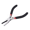 Carbon Steel Flat Nose Pliers for Jewelry Making Supplies P019Y-4