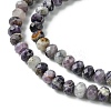 Natural Sugilite Beads Strands G-A092-G05-03-4