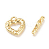 Brass Toggle Clasps KK-Q764-05G-2