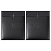 2Pcs A4 PU Leather Stationery Storage Pockets AJEW-BC0009-22A-1