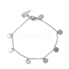304 Stainless Steel Cable Chain Bracelets for Women BJEW-A036-25P-3