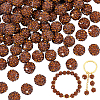 100Pcs Pave Disco Ball Beads RB-PH0001-25D-1