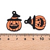 Halloween Theme Spray Painted Alloy Enamel Pendants LS-ENAM-T020-09A-3