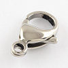 Polished 304 Stainless Steel Lobster Claw Clasps STAS-R072-09A-2