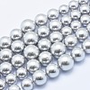 Electroplate Shell Pearl Beads Strands BSHE-G007-A-04-1