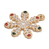 Christmas Theme Alloy Enamel Pendants X-ENAM-Z019-01D-2