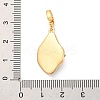 Brass Enamel Pendants KK-S502-03G-3