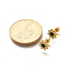 Ion Plating(IP) 304 Stainless Steel Sun Stud Earrings EJEW-A118-10G-01-5