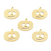 Ion Plating(IP) 201 Stainless Steel Pendants STAS-N098-091LG-2