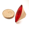 Resin Horse Eye Finger Rings LS-RJEW-R006-01G-01-5
