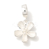 925 Sterling Silver European Dangle Charms STER-G043-07S-1