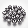UV Plating ABS Plastic Beads CCB-S162-29F-01-1