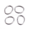 Tarnish Resistant 304 Stainless Steel Open Jump Rings STAS-F221-40P-H-2