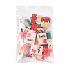 16Pcs 4 Styles Stationery Theme Resin Pendants RESI-FS0001-89-6