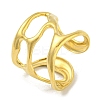 304 Stainless Steel Open Cuff Ring LS-RJEW-C067-25G-1
