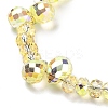 Glass & Iron Beads Mobile Straps AJEW-H153-03B-03-2