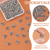 100Pcs Tibetan Style Filigree Alloy Heart Charms FIND-UN0015-59-4