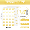 Gold Foil Self-adhesive Stickers DIY-WH20001-13B-2