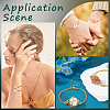 6Pcs Adjustable Brass Macrame Pouch Bracelet Making for Stone Holder AJEW-SC0003-69G-4