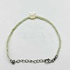 Faceted Rondelle Glass Beaded Bracelets TR4821-6-1