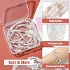 2 Strands Electroplated Glass Beads Strands GLAA-CJ0002-67-3