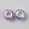 Transparent Resin European Beads RESI-TAC0016-19-1