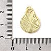 Brass Enamel Pendants KK-I378-04G-4